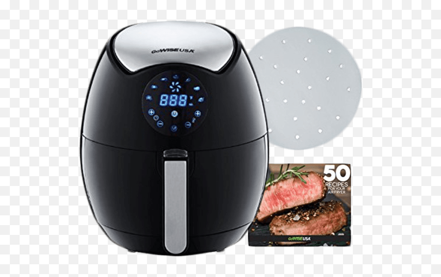 Gowise 37qt Touch Screen Digital Air Fryer With 100 Sheets Emoji,Parchment Paper Png