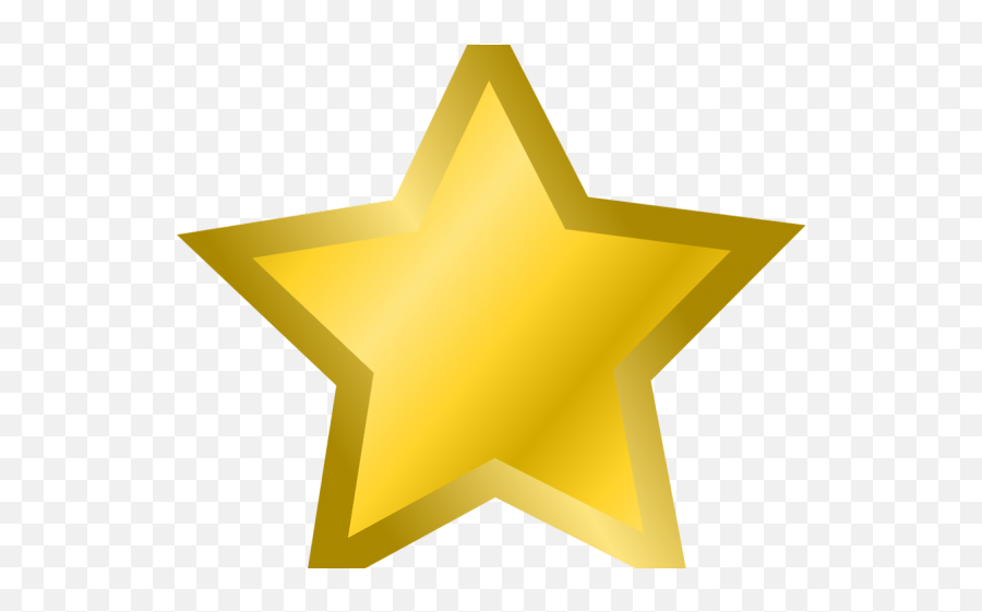 Gold Star Clipart Png - New Year Star Clipart Emoji,Stars Clipart