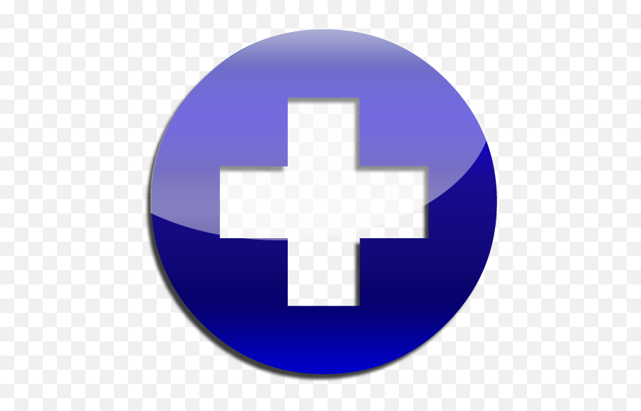 Pharmacy Medical Clipart - Blue Pharmacy Cross Emoji,Medical Clipart