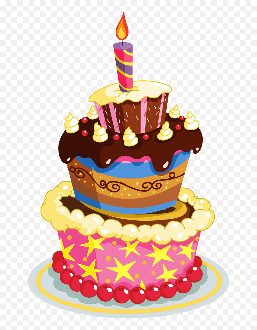 Birthday Cake Clipart Transparent - Friend Birthday Shayari For Lover Emoji,Cake Clipart