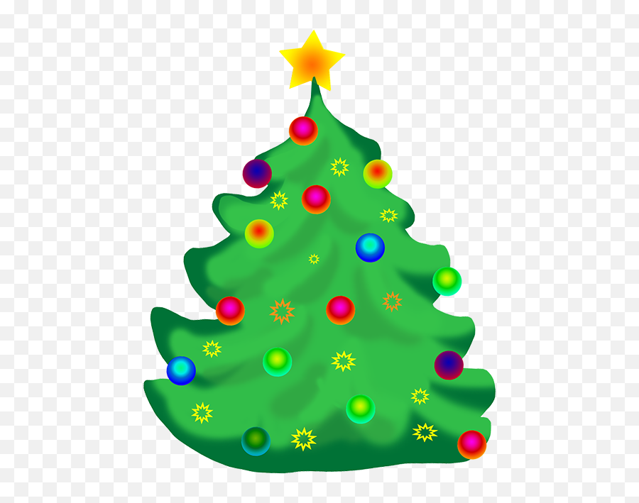 Christmas Tree Clip Art Emoji,Spruce Tree Clipart