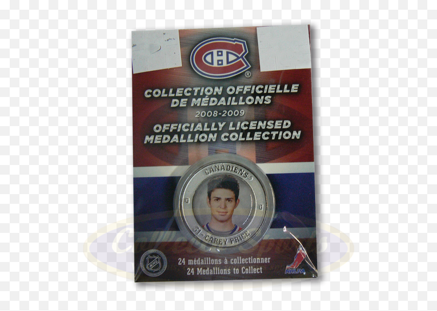 Medallion - Montreal Canadiens Carey Price C1631cp Montreal Canadiens Emoji,Montreal Canadiens Logo