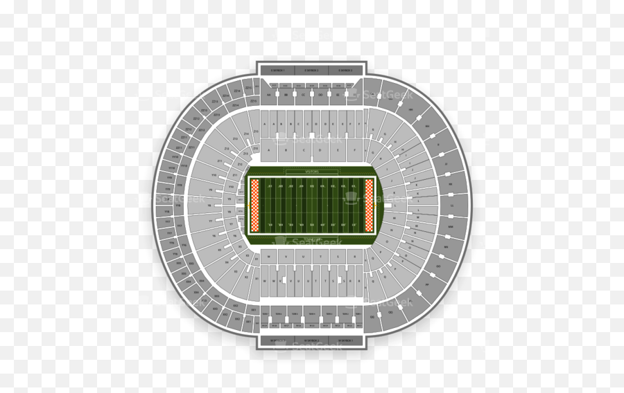 Tennessee Football Tickets Seatgeek - Notre Dame Stadium Emoji,Tennessee Vols Logo