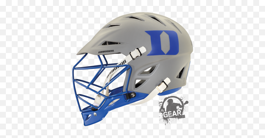 Duke Blue Devils Warrior Regulator 2014 Option 2 Inside - Lacrosse Helmet Emoji,Duke Blue Devils Logo