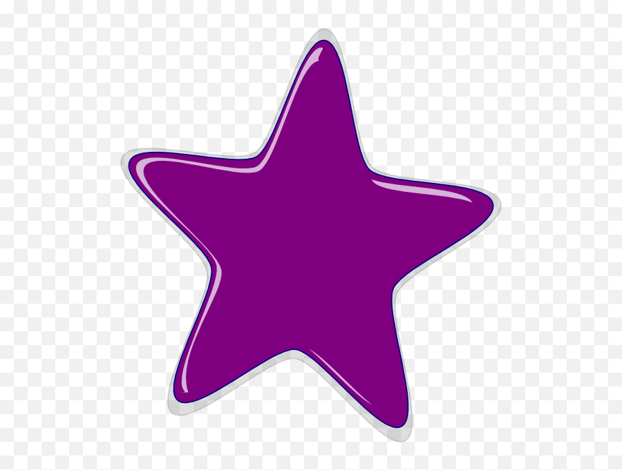 Purple Star Purple Star Clip Art - Vector Clip Art Online Purple Star Clipart Emoji,Star Clipart