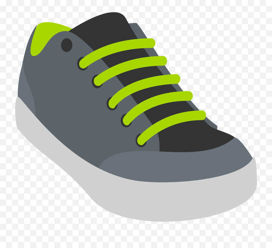 Running Shoe Emoji Clipart Free Download Transparent Png - Shoes Emoji,Sneakers Clipart