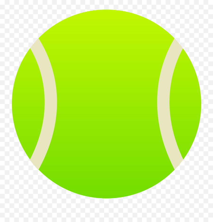Tennis Ball Clipart - Simple Tennis Ball Drawings Emoji,Ball Clipart