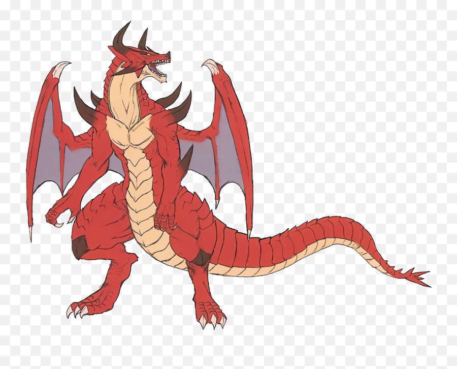 Red Dragon - Fire Emblem Dragon Emoji,Red Dragon Png