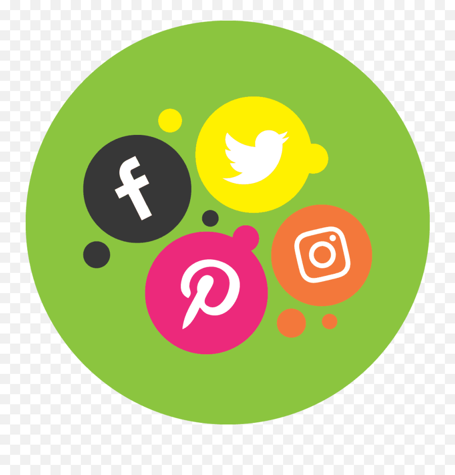 Social Media Services Oakland Ca Social Media Management - Dot Emoji,Facebook And Instagram Logos
