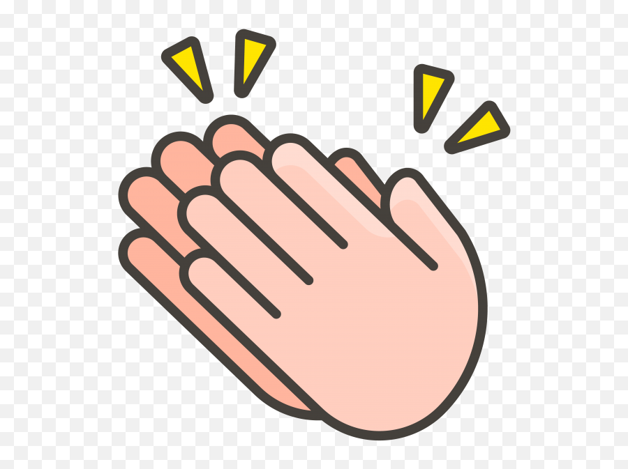 Clapping Hands Emoji - Applause Clipart Png,Clap Clipart