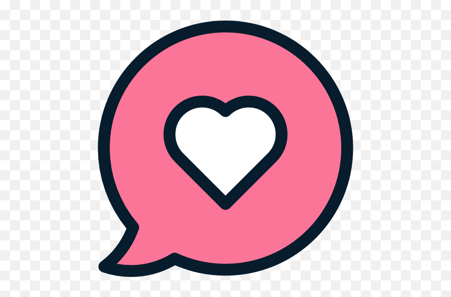 Conversation Love Favorite Communications Chat - Love Speech Bubble Png Emoji,Talk Bubble Png