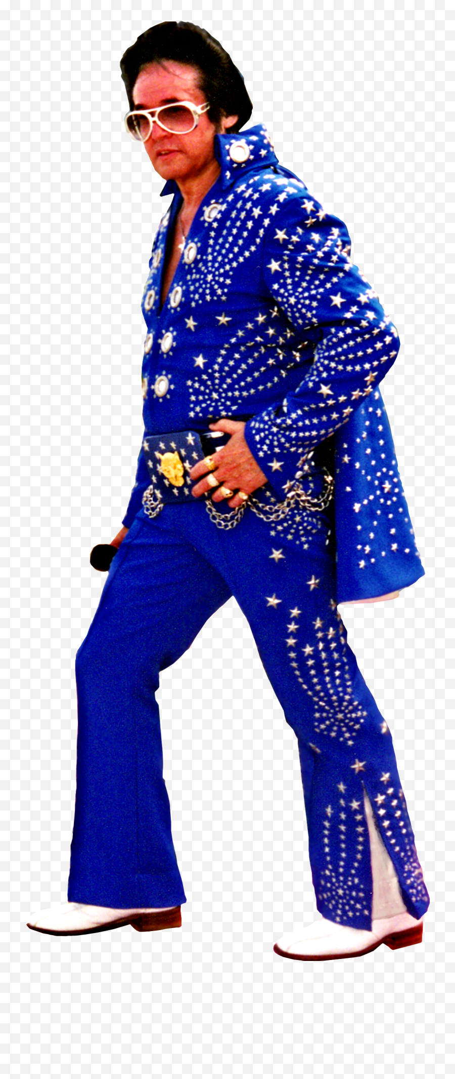 Elvis Impersonator Png Clipart - Full Size Clipart 3930030 Elvis Blue Christmas Outfit Emoji,Elvis Clipart
