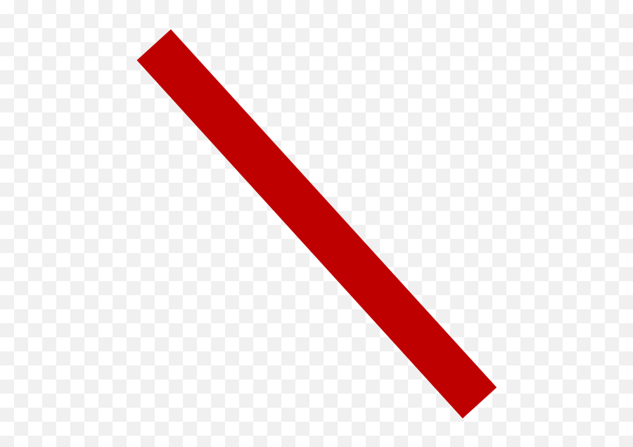 No Circle Symbol Clip Art At Clker - Red Slash Transparent Background Emoji,No Circle Png
