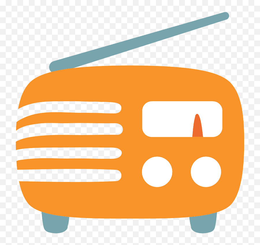 Radio Emoji Clipart Free Download Transparent Png Creazilla - Emoji Radio,Radio Clipart