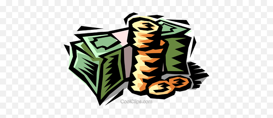 Stack Of Money Royalty Free Vector Clip Art Illustration Emoji,Money Stack Clipart