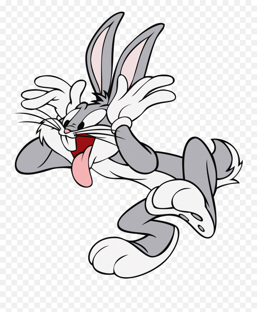 Gray Cheerful Hare As A Picture For Clipart Free Image Download Emoji,Basketball Lines Clipart
