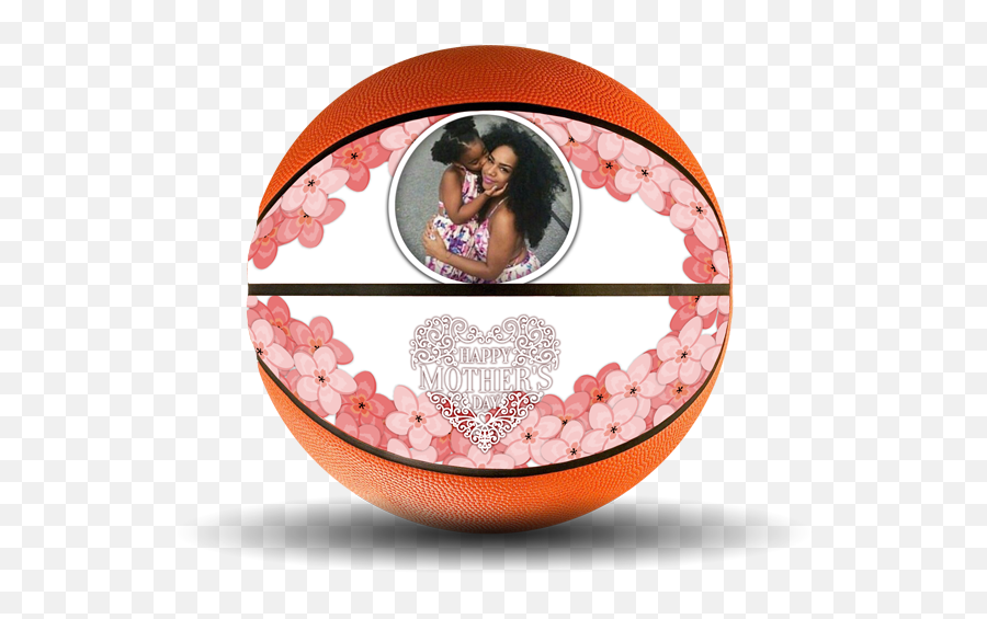 Make - Aball Motheru0027s Day Basketball Gift Emoji,Heart Basketball Png