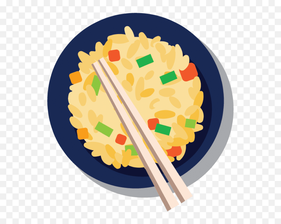 Fried Rice - Egg Fried Rice Clipart Emoji,Rice Clipart