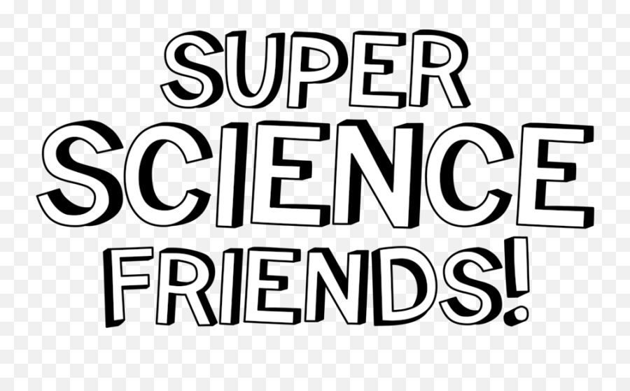 Super Science Friends Emoji,Friends Logo Font