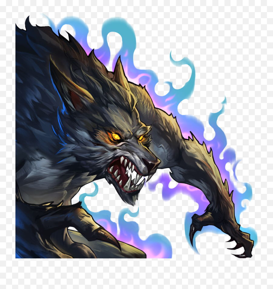 Werewolf - Luna Llena Hombres Lobo Emoji,Werewolf Png