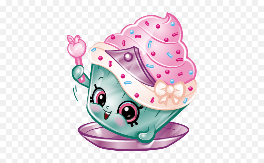 Shopkins - Shopkins Cupcake Princess Emoji,Shopkins Logo