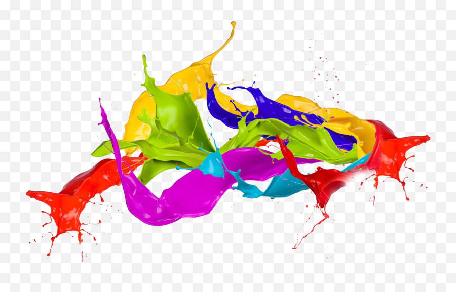 Color Clipart Splash Color Splash Transparent Free For - Transparent Holi Splash Png Emoji,Paint Splatter Png