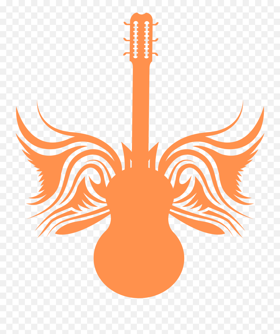 Guitar Design Tattoo Wallpaper Hd Emoji,Guitar Clipart Black And White