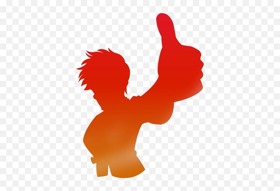 Transparent Man Thumbs Up Clipart Man - Sign Language Emoji,Thumbs Up Png