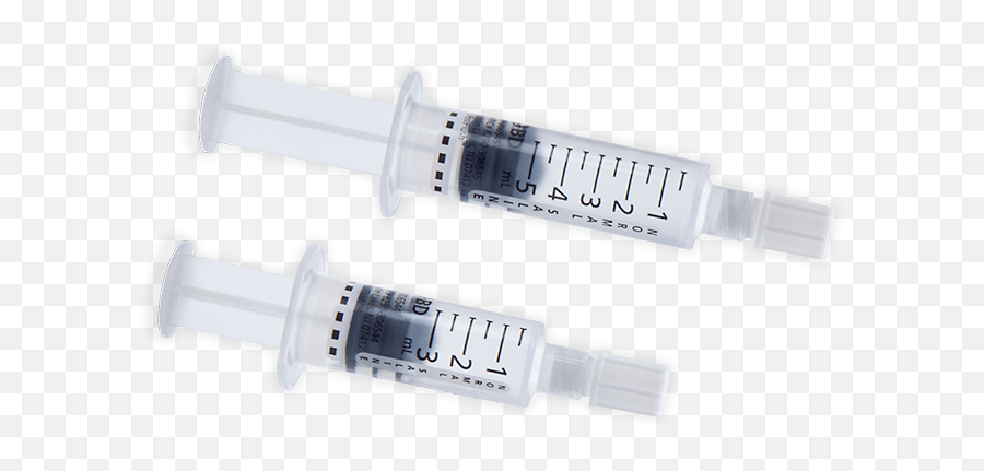 Bd Posiflush Pre - Filled Saline Syringe Posiflush Syringe Hypodermic Needle Emoji,Syringe Png