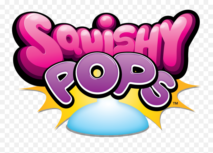 Squishy Pops Logo Clipart - Full Size Clipart 691469 Squishy Logo Emoji,Super Girl Logo