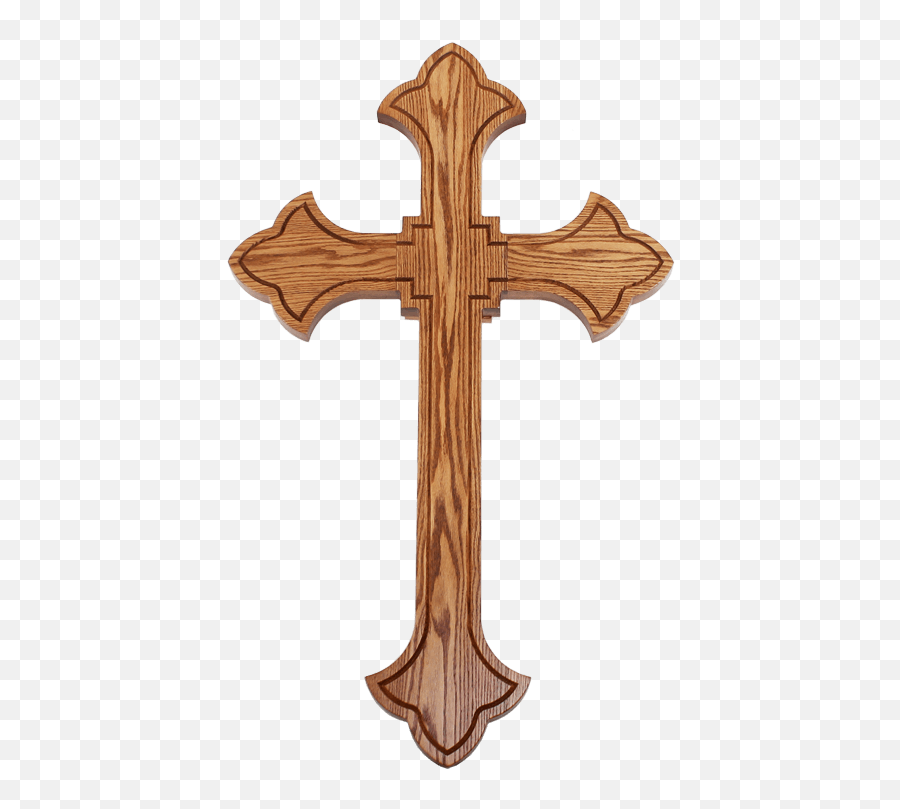 Download Wall Mounted Celtic Cross - Cross Shapes Png Image Wood Cross Emoji,Celtic Cross Png