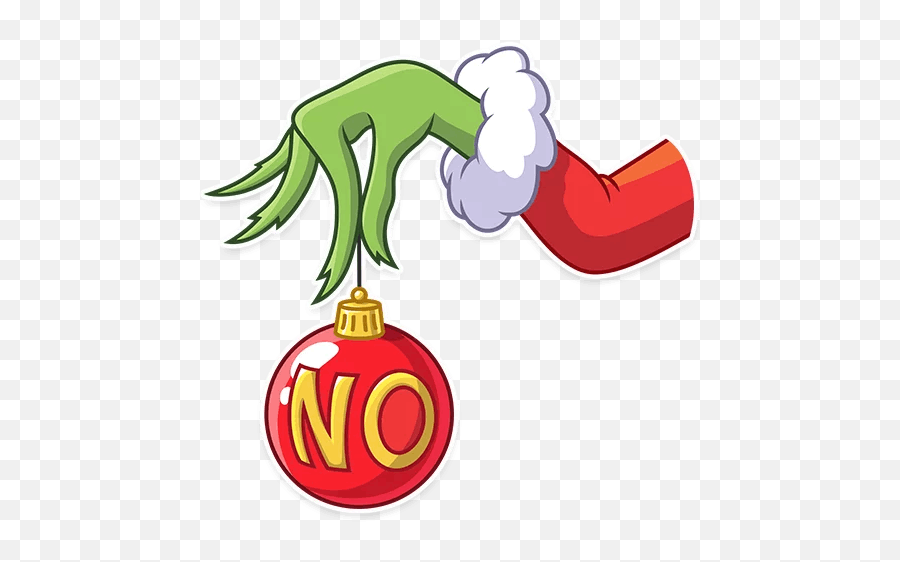 How The Grinch Stole Christmas Sticker - Stickers Grinch Emoji,Grinch Logo
