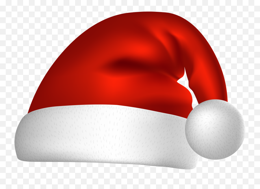 Christmas Santa Hat Png Clip Art Image - Santa Hat Clip Art Emoji,Santa Hat Png