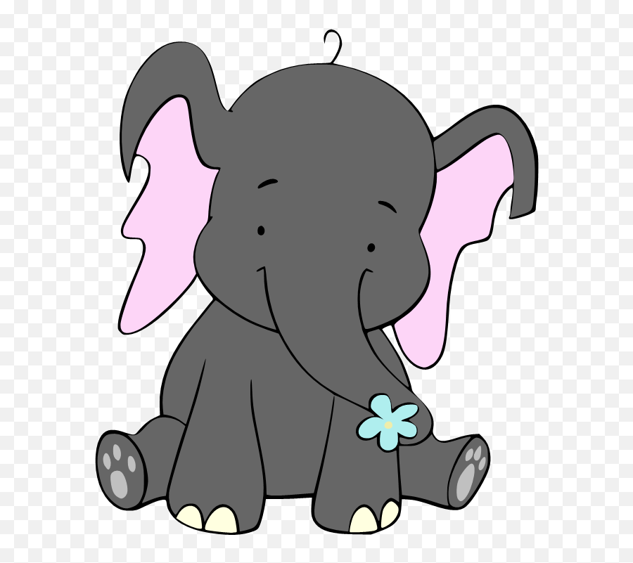 Beanieu0027s Tag Youu0027re It Baby Elei Elephant Stencil Baby - Baby Elephant Templates Free Emoji,Elephant Silhouette Png
