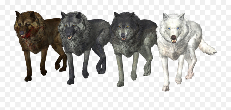 Wolf Pack Free Png Image - Northern Breed Group Emoji,Png Pack