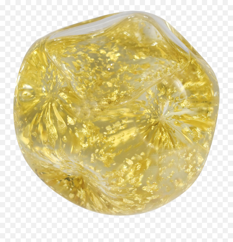 Modern Hand Blown Gold Flakes - Solid Emoji,Gold Flakes Png