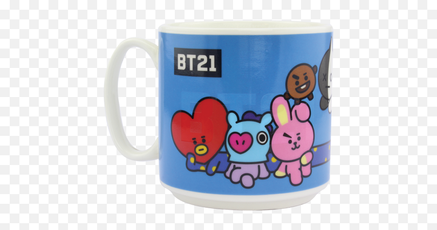Bt21 Heat Change Mug - Bts Emoji,Bt21 Logo