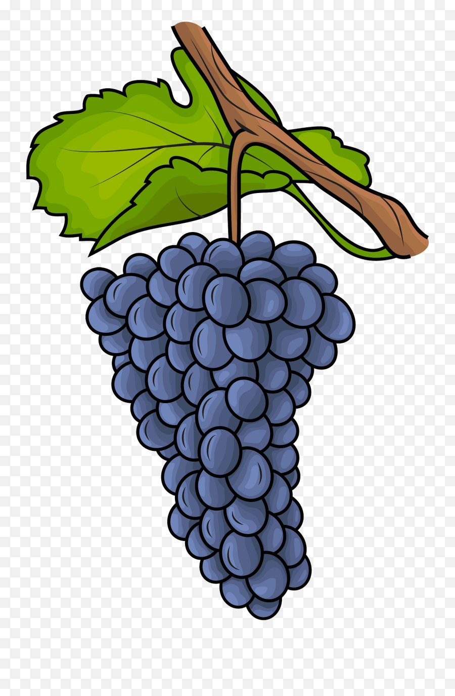 Grapes Clipart - Trauben Clip Art Emoji,Grapes Clipart