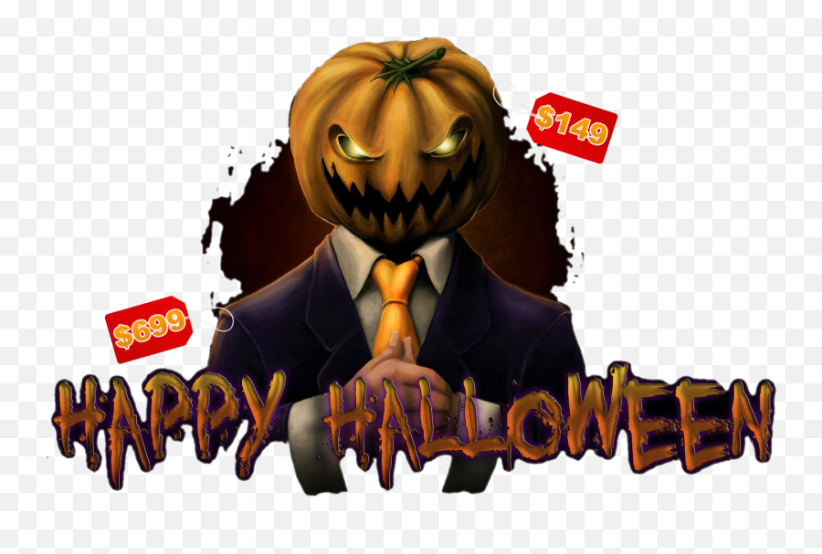 Halloween The Dictator - Newspaper Archive Tanki Online Forum Emoji,Pumpkin Head Png