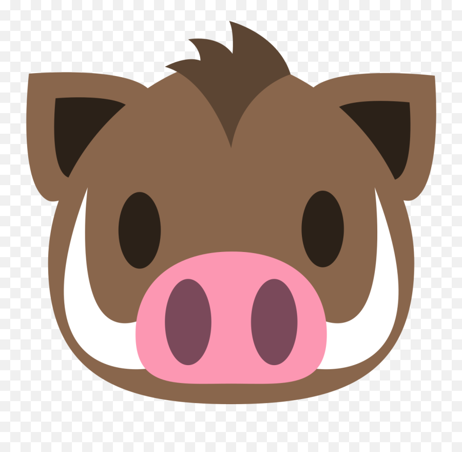 Fileemojione 1f417svg - Wikimedia Commons Emoji,Pig Emoji Png