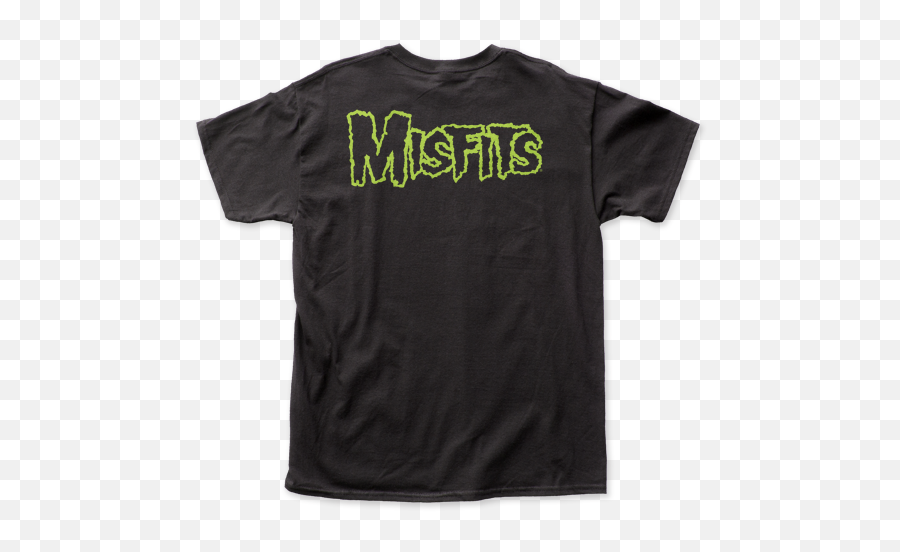 Misfits Earth Ad Double Sided Band Shirt Emoji,Creature Skateboards Logo