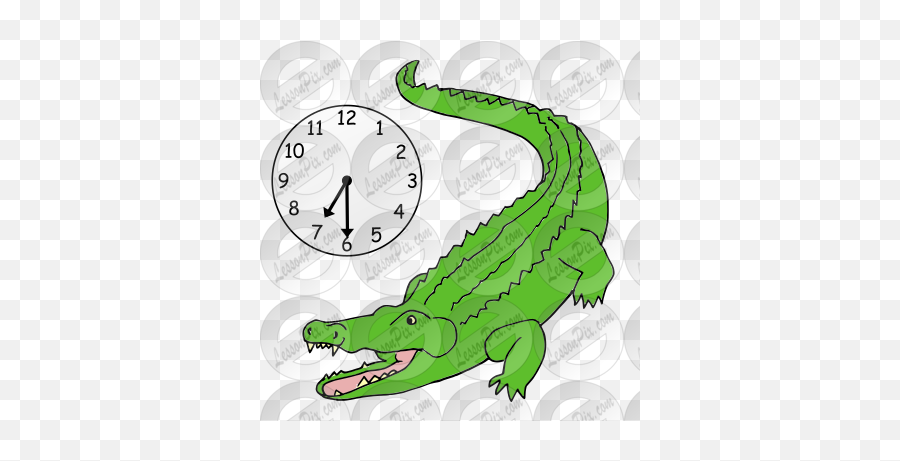 See You In A While Crocodile Picture For Classroom - Animal Figure Emoji,Crocodile Clipart