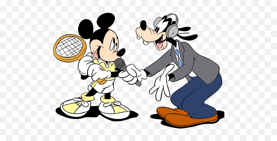 Mickey Donald And Goofy Clip Art Disney Clip Art Galore - Fictional Character Emoji,Interview Clipart