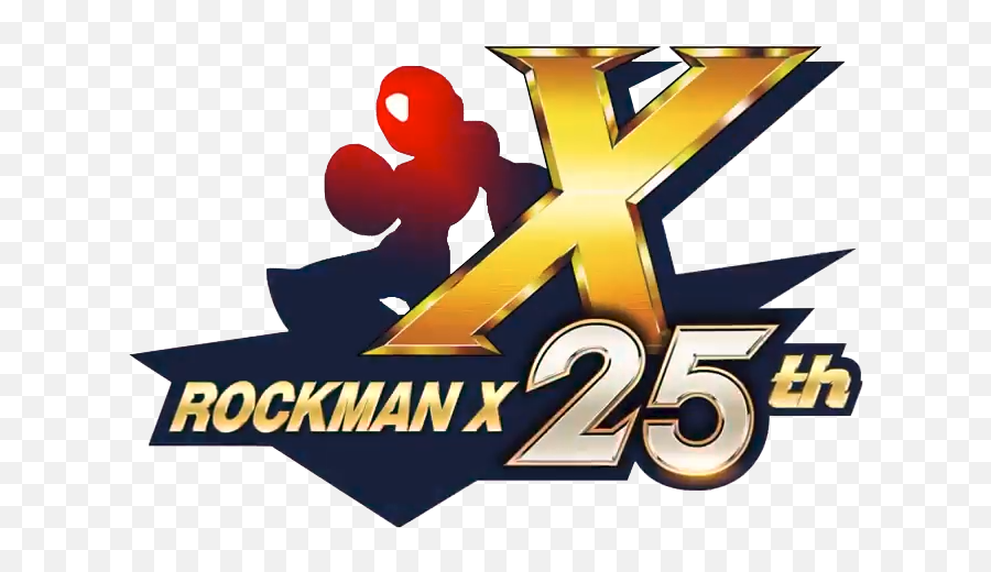 Sprites Inc - Mega Man X 25th Anniversary Logo Emoji,Mega Man Logo