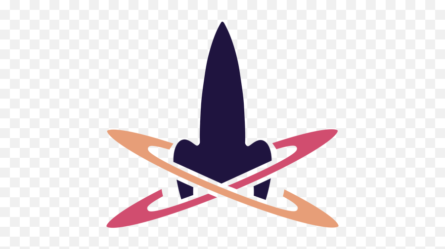 Spaceship Silhouette Logo - Language Emoji,Silhouette Logo