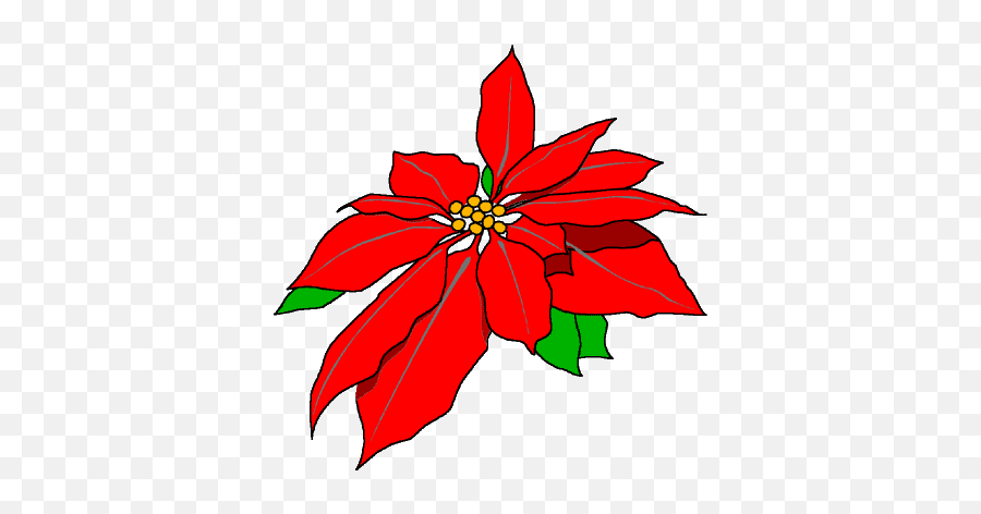 Imu0026225genes Y Gifs Animados De Navidad Coronas Guirnaldas - Flower Clipart Poinsettia Emoji,Potluck Clipart