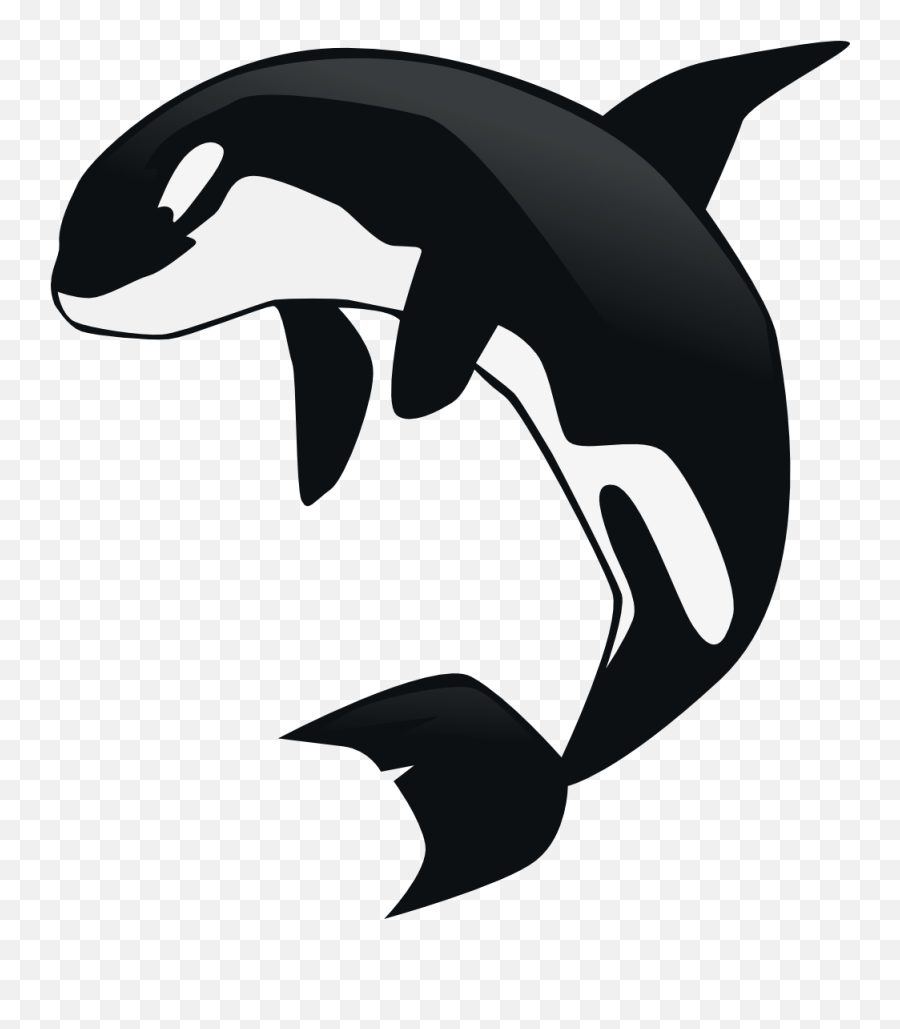 Orca Whale Clipart Clipart Kid 3 - Killer Whale Clipart Emoji,Whale Clipart