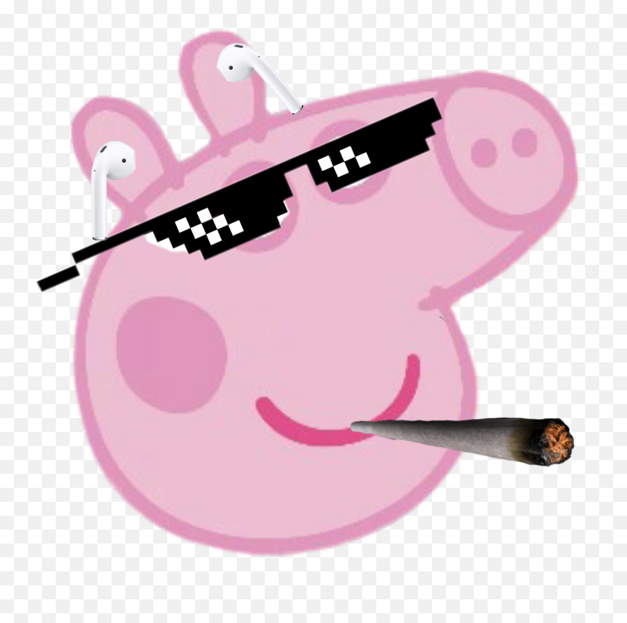 Mlg Peppa - Doritos Mlg Peppa Pig Emoji,Peppa Pig Transparent