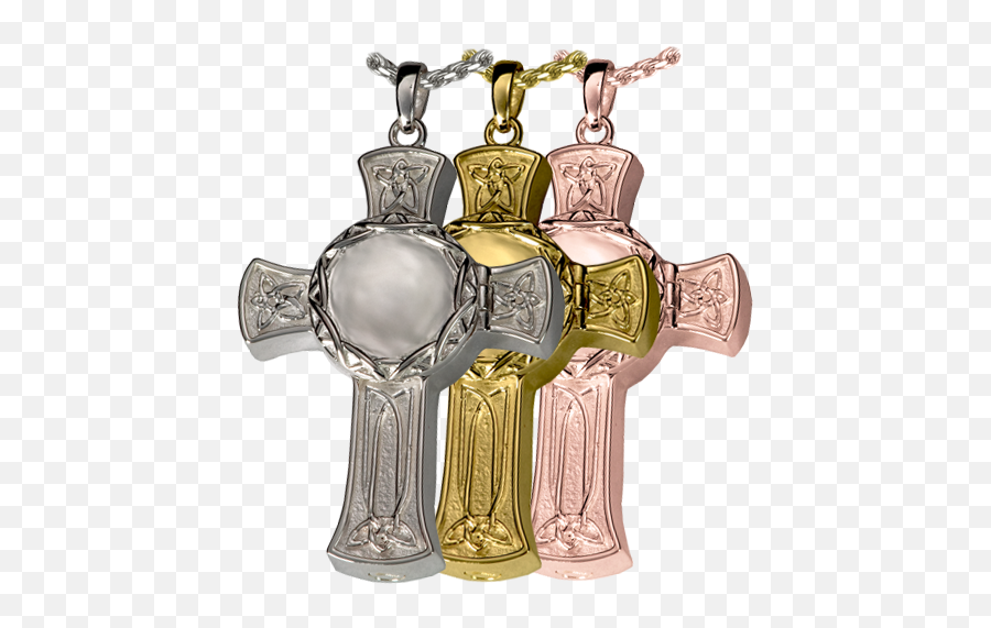 Wholesale Cremation Jewelry Celtic Cross Photo Pendant - Cremation Cross With Pearl Emoji,Celtic Cross Png