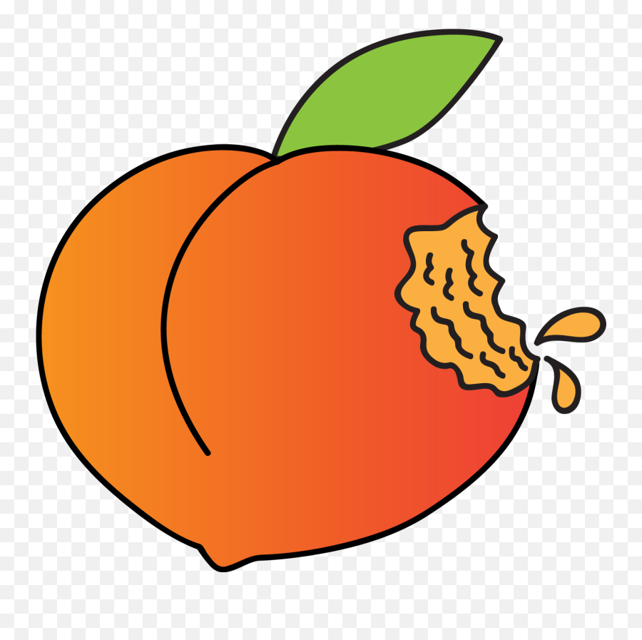 Peaches In Rhode Island - Rhode Island Monthly Peach With Bite Clipart Emoji,Fruit Of The Spirit Clipart